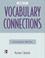 Cover of: Vocabulary Connections, Book III