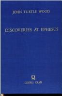 Cover of: Discoveries of Ephesus Including the Site & Remains of the Great Temple of Diana by John T. Wood