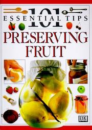 Cover of: Preserving fruit