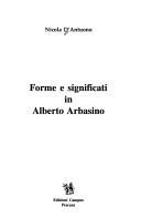 Cover of: Forme e significati in Alberto Arbasino