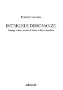 Cover of: Intrighi e dissonanze: sondaggi critici e percorsi di lettura in Bracco novelliere