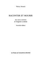 Raconter et mourir by Thierry Hentsch