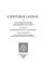 Cover of: Centuriae Latinae II