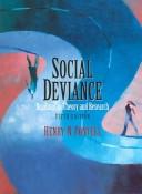 Cover of: Social deviance by edited by Henry N. Pontell.