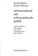 Cover of: Arbetsmarknad och arbetsmarknadspolitik.