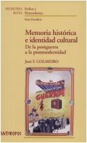 Cover of: Memoria histórica e identidad cultural: de la postguerra a la postmodernidad