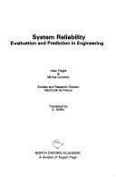 Cover of: System reliability by Alain Pagès, Alain Pages, Alain Pages