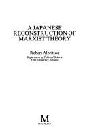 A Japanese reconstruction of Marxist theory by Robert Albritton