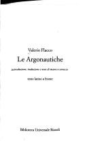 Cover of: Le Argonautiche by Gaius Valerius Flaccus