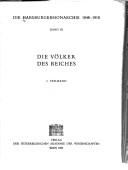 Die Habsburgermonarchie, 1848-1918 by Peter Urbanitsch, Adam Wandruszka