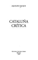 Cover of: Cataluña crítica