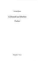 Cover of: "Lichtstrahl aus Scherben": Čechov