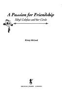 Cover of: passion for friendship: Sibyl Colefax and her circle