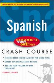 Cover of: Schaum's Easy Outline: Spanish