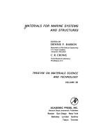 Cover of: Materials for marine systems and structures | 