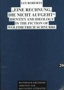 Cover of: "Eine Rechnung, die nicht aufgeht" by Roberts, Ian