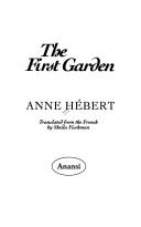 Cover of: The first garden