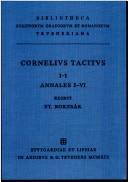 Cover of: Cornelii Taciti libri qui supersunt