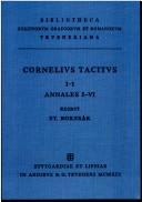 Cover of: Libri Qui Supersunt, Tom. I by P. Cornelius Tacitus