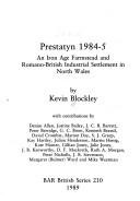 Cover of: Prestatyn 1984-5 by Kevin Blockley