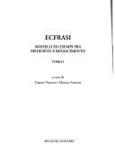 Cover of: Ecfrasi: modelli ed esempi fra Medioevo e Rinascimento