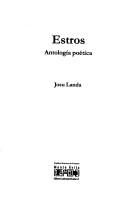 Cover of: Estros: antología poética