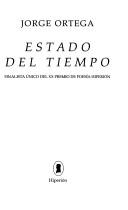 Cover of: Estado del tiempo