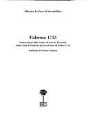 Palermo 1713 by Alberico Lo Faso di Serradifalco