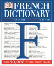 Cover of: French dictionary by 