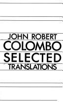 Cover of: Selected translations | 