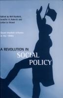 Cover of: Revolution in Social Policy by Will Bartlett