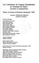 Cover of: Les Littératures de langues européennes au tournant du siècle, lectures d'aujourd'hui: série D, la perspective critique soviétique