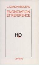 Énonciation et référence by Laurent Danon-Boileau