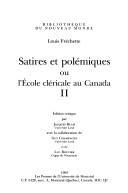 Cover of: Satires et polémiques, ou, L'école cléricale au Canada