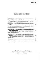 Cover of: conseil constitutionnel