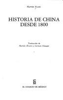 Cover of: Historia de China desde 1800