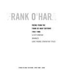 Poems from the Tibor de Nagy editions, 1952-1966 by Frank O'Hara