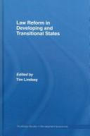 Cover of: LAW REFORM IN DEVELOPING AND TRANSITIONAL STATES by 