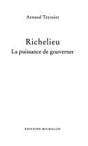 Cover of: Richelieu by Arnaud Teyssier
