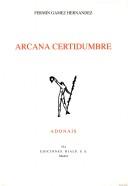 Cover of: Arcana certidumbre