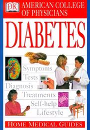 Cover of: American College of Physicians Home Medical Guide: Diabetes