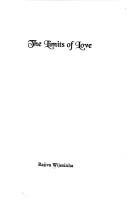 Cover of: The limits of love by Rajiva Wijesinha