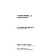 Cover of: Parenting skills : trainer's manual