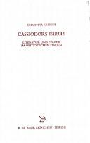 Cover of: Cassiodors Variae: Literatur und Politik im ostgotischen Italien