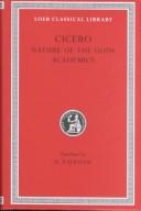 Cover of: De natura deorum by Cicero