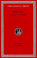 Cover of: Jerome: Select Letters (Loeb Classical Library No. 262)