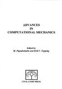 Cover of: Advances in computational mechanics