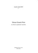 Cover of: Vieux-Grand-Port: un trésor du patrimoine mauricien