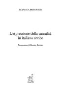 Cover of: espressione della causalità in italiano antico