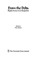 Cover of: From the delta: English fiction from Bangladesh